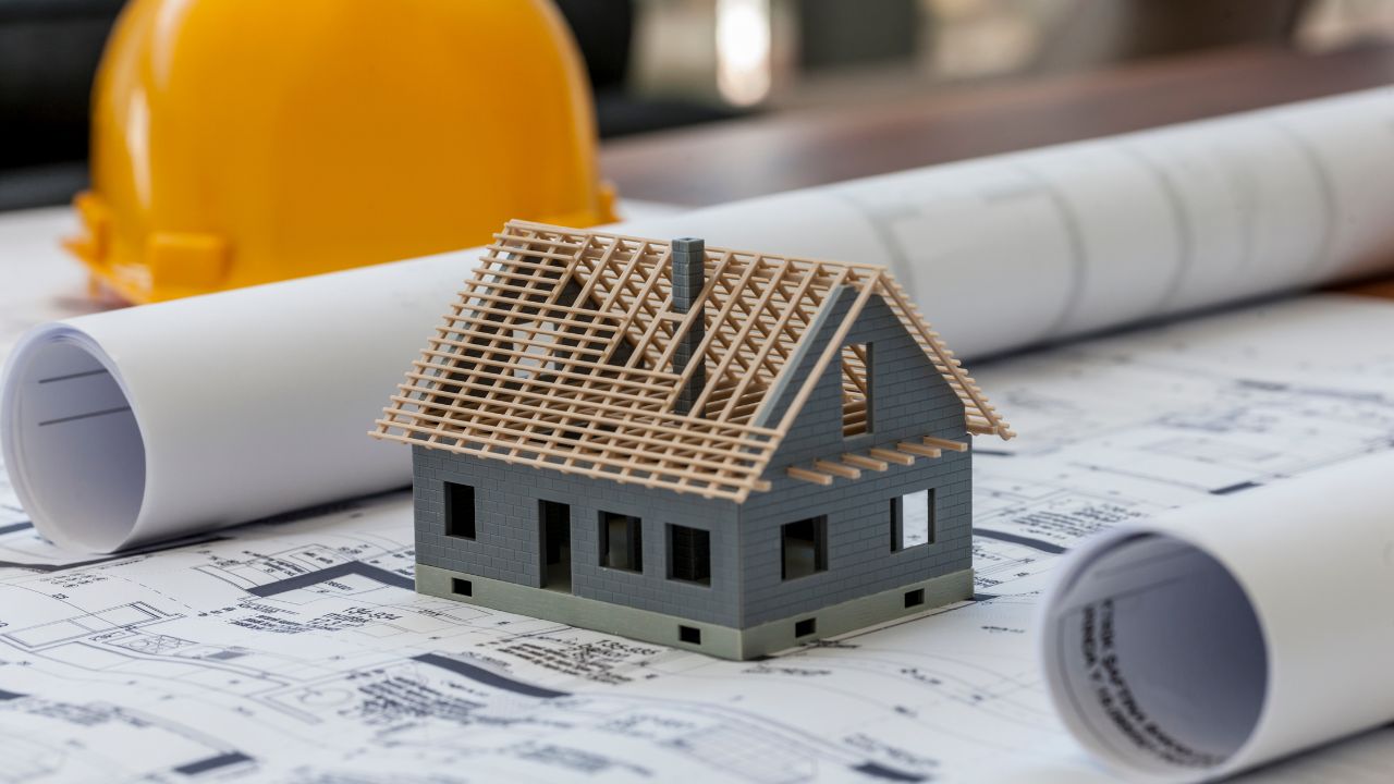 self employed construction loan